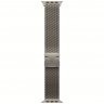 Apple Watch Ultra 2 GPS + Cellular, 49 мм, корпус из бежевого титана, ремешок Milanese бежевого цвета, M, MX5R3Q