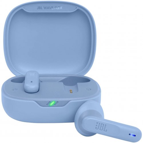 Беспроводные наушники JBL Wave Flex, Blue, синий