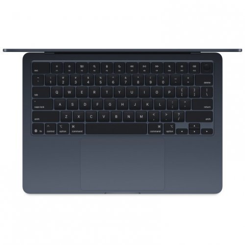 Apple MacBook Air 13" (M4, 10C CPU/10C GPU, 2025), 16 GB, 512 GB SSD, Midnight Black, Midnight, MW133