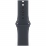 Apple Watch SE 2024, 40 mm, midnight black aluminum case, Midnight Black sports strap M/L, MXE93Q