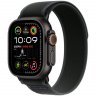 Apple Watch Ultra 2 GPS + Cellular, 49 mm, Black titanium case, Black Trail Strap, size S/M, MX4U3