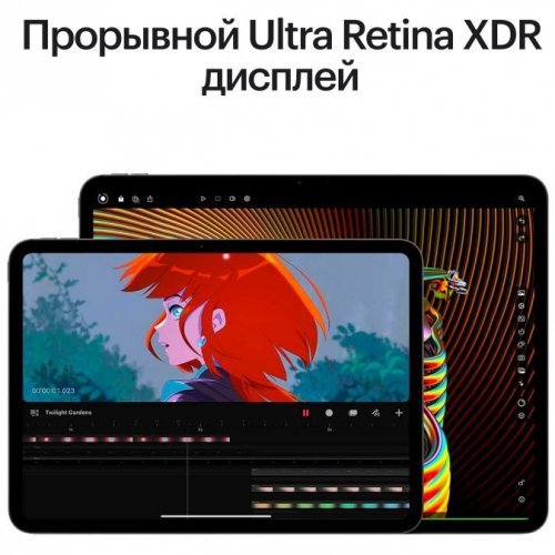 Apple iPad Pro (M4, 2024) 13" Wi-Fi + Cellular 2 ТБ, Silver, Серебристый
