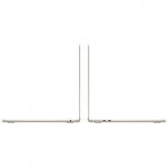 Apple MacBook Air 13" (M3, 8C CPU/8C GPU, 2024), 8 ГБ, 256 ГБ SSD, Starlight, Сияющая звезда, MRXT3