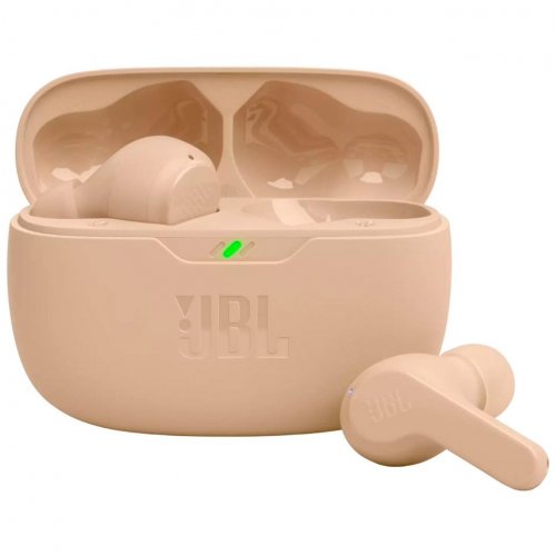Беспроводные наушники JBL Wave Beam, Beige, бежевый
