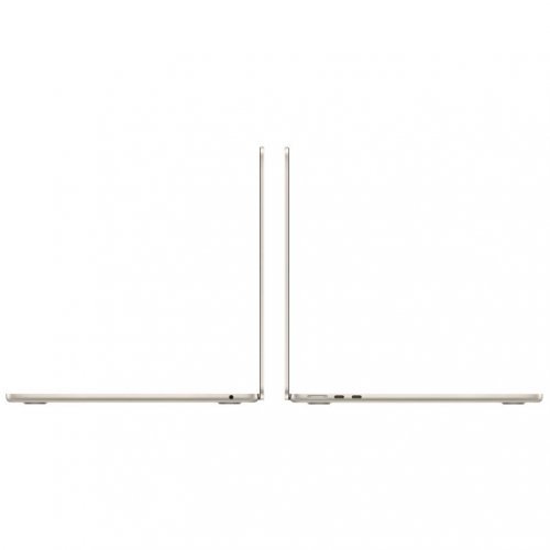 Apple MacBook Air 15" (M4, 10C CPU/10C GPU, 2025), 16 ГБ, 256 ГБ SSD, сияющая звезда, Starlight, MW1J3