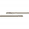 Apple MacBook Air 15" (M4, 10C CPU/10C GPU, 2025), 16 ГБ, 256 ГБ SSD, сияющая звезда, Starlight, MW1J3
