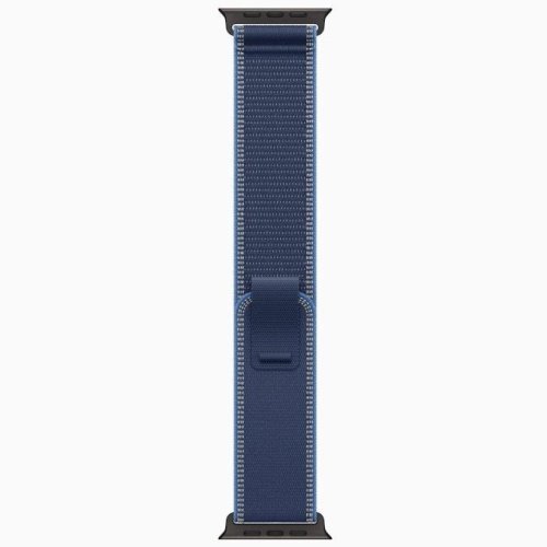 Apple Watch Ultra 3 GPS + Cellular, 49 мм Black Titanium Case with Blue/Bright Blue Trail Loop, S/M