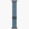 Apple Watch Ultra 3 GPS + Cellular, 49 мм Black Titanium Case with Light Blue Alpine Loop, L
