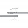 Apple MacBook Air 13" (M3, 8C CPU/8C GPU, 2024), 8 ГБ, 512 ГБ SSD, Silver, Серебристый, MRXR3