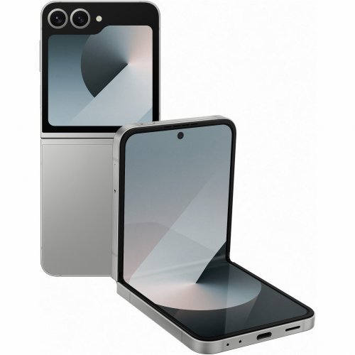 Смартфон Samsung Galaxy Z Flip6, 512 ГБ, серый, Silver Shadow, SM-F741BZSE
