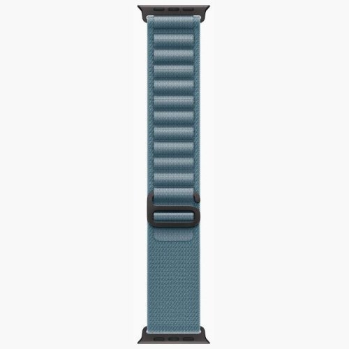 Apple Watch Ultra 3 GPS + Cellular, 49 мм Black Titanium Case with Light Blue Alpine Loop, S