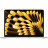 Apple MacBook Air 13" (M3, 8C CPU/10C GPU, 2024), 16 GB, 512 GB SSD, Starlight, Shining Star, MXCU3