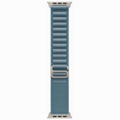 Apple Watch Ultra 3 GPS + Cellular, 49 мм Natural Titanium Case with Light Blue Alpine Loop, M