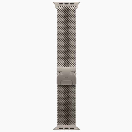 Apple Watch Ultra 3 GPS + Cellular, 49 мм Natural Titanium Case with Natural Titanium Milanese Loop, L
