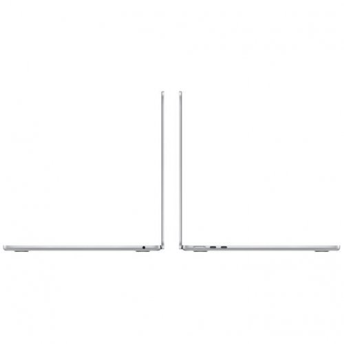 Apple MacBook Air 15" (M3, 8C CPU/10C GPU, 2024), 16 ГБ, 512 ГБ SSD, Silver, Серебристый, MXD23