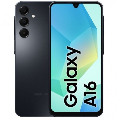 Samsung Galaxy A16 Smartphone, 128 GB, Black, Black, SM-A165F04128BLK21S