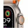 Apple Watch Ultra 2 GPS + Cellular, 49 мм, корпус из титана, ремешок Trail оранжевого/бежевого цвета, размер S/M, MRFL3