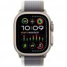 Apple Watch Ultra 2 GPS + Cellular, 49 mm, Titanium case, Green/Gray Trail Strap, size M/L, MRFP3