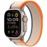Apple Watch Ultra 2 GPS + Cellular, 49 mm, Titanium case, Orange/beige Trail strap, size M/L, MRF23