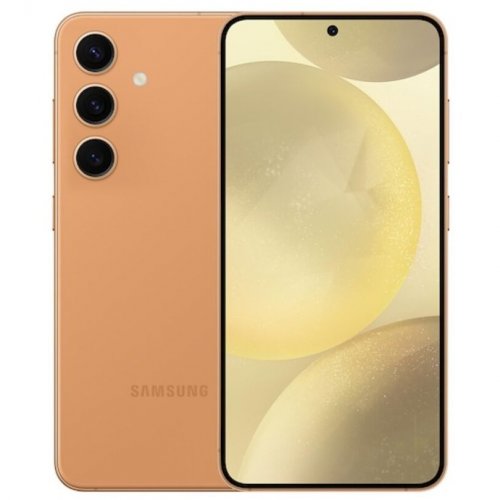 Смартфон Samsung Galaxy S24, 256 ГБ, оранжевый, Sandstone Orange, SM-S921BZOC