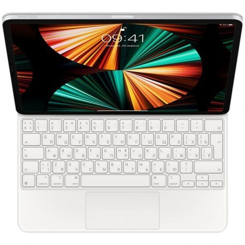 Чехол-клавиатура Apple Magic Keyboard для iPad Pro 11" (3-го поколения) и iPad Air (4‑го поколения),черный, белый