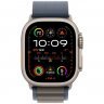 Apple Watch Ultra 2 GPS + Cellular, 49 мм, корпус из титана, ремешок Alpine синего цвета, размер L, MRFD3