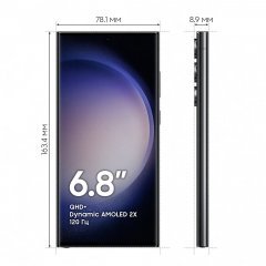 Смартфон Samsung Galaxy S23 Ultra, 1 ТБ, черный, Phantom Black, SM-S918BZKW