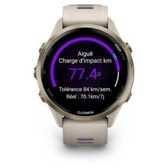 Garmin Forerunner 970 Sports Watch , Soft Gold Violet