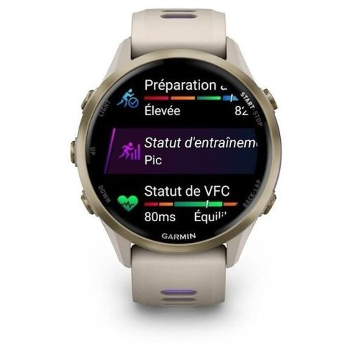 Garmin Forerunner 970 Sports Watch , Soft Gold Violet