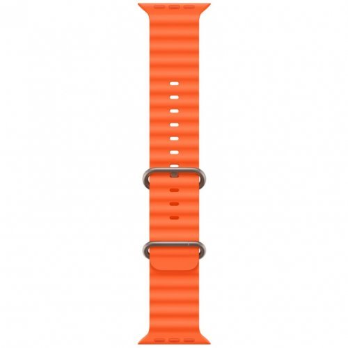 Apple Watch Ultra 2 GPS + Cellular, 49 mm, Titanium case, Orange Ocean strap, MRF83
