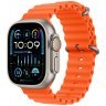 Apple Watch Ultra 2 GPS + Cellular, 49 mm, Titanium case, Orange Ocean strap, MRF83