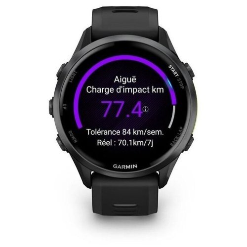 Garmin Forerunner 970 Sports Watch , Titanium Black