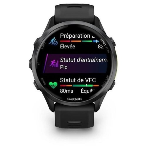 Garmin Forerunner 970 Sports Watch , Titanium Black