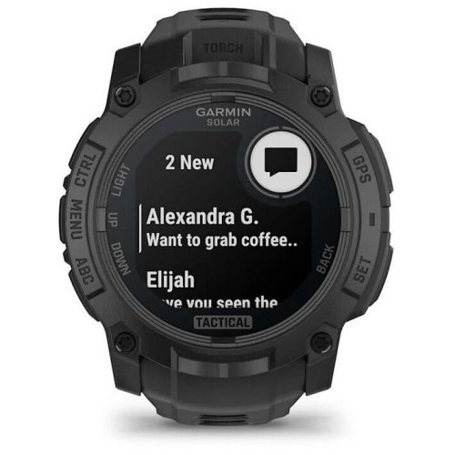 Спортивные часы Garmin Instinct 3 Solar Tactical Edition 50 мм, Black