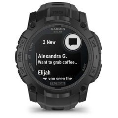 Спортивные часы Garmin Instinct 3 Solar Tactical Edition 50 мм, Black