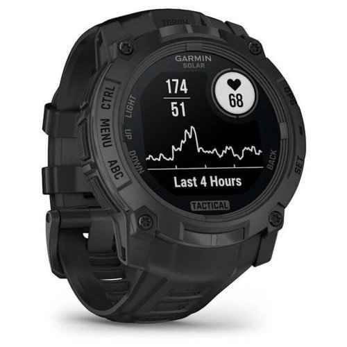 Спортивные часы Garmin Instinct 3 Solar Tactical Edition 50 мм, Black