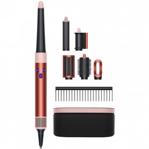 Стайлер Dyson Airwrap Long HS08 Straight+Wavy, Strawberry Bronze