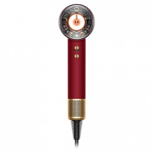 Dyson Supersonic Nural HD16 hair dryer, Red Velvet/Gold