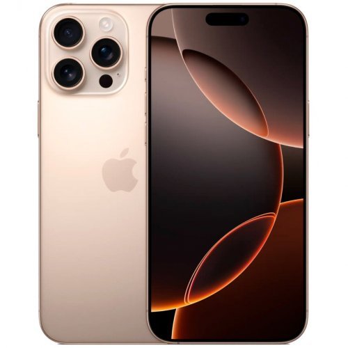 Apple iPhone 16 Pro 128 ГБ, Desert Titanium, Песчаный Титановый