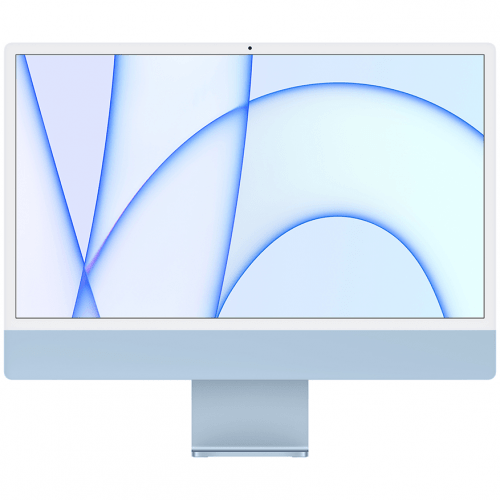 Apple iMac 24" Retina 4,5K, M3 (8C CPU, 8C GPU, 2023) 8 ГБ, 256 ГБ SSD, Blue, Синий, MQRC3