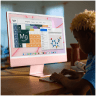 Apple iMac 24" Retina 4,5K, M3 (8C CPU, 10C GPU, 2023), 8 ГБ, 256 ГБ SSD, Pink, Розовый, MQRT3