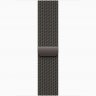 Apple Watch Series 10 GPS + Cellular, 46 мм Slate Titanium Case with Slate Milanese Loop, S/M, MC7R4Q