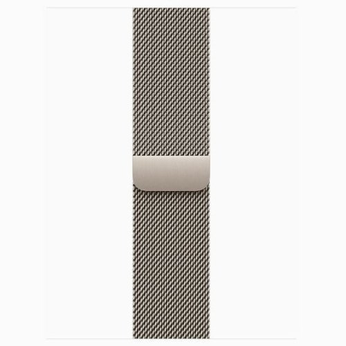Apple Watch Series 11 GPS + Cellular, 42 мм Natural Titanium Case with Natural Milanese Loop