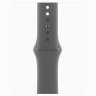 Apple Watch Series 11 GPS + Cellular, 42 мм Natural Titanium Case with Stone Gray Sport Band, S/M