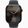Apple Watch Series 10 GPS + Cellular, 46 мм Slate Titanium Case with Black Sport Band, M/L, MWYE3Q