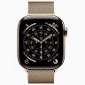 Apple Watch Series 11 GPS + Cellular, 46 мм Gold Titanium Case with Gold Milanese Loop