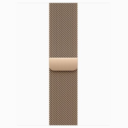 Apple Watch Series 11 GPS + Cellular, 46 мм Gold Titanium Case with Gold Milanese Loop