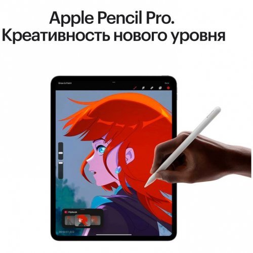 Apple iPad Pro (M4, 2024) 11" Wi-Fi + Cellular 256 ГБ, Black, чёрный космос