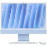 Apple iMac 24" Retina 4,5K (M4 10C CPU, 10C GPU, 2024), 16 ГБ, 512 ГБ SSD, голубой, MWV33