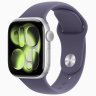 Apple Watch Series 11 GPS, 42 мм Silver Aluminum Case with Purple Fog Sport Band, M/L